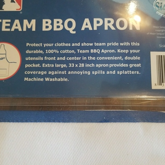 Dodgers BBQ Apron - Picture 3 of 3